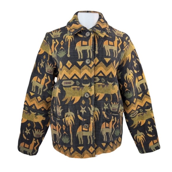Chico's Jackets & Blazers - Chicos vintage Tapestry Southwestern jacket